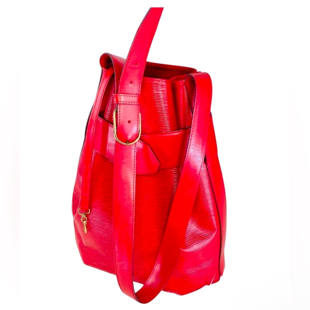 😍💃🏻🥰Authentic LOUIS VUITTON Red Epi Sac… 30 - Picture 3 of 14
